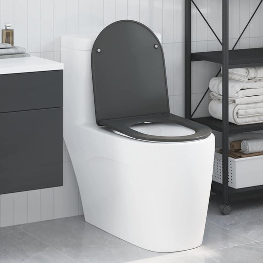 vidaXL Λεκάνη Ανθρακί 44 x 36,4 x 3,4 εκ. Δυροπλάστ
