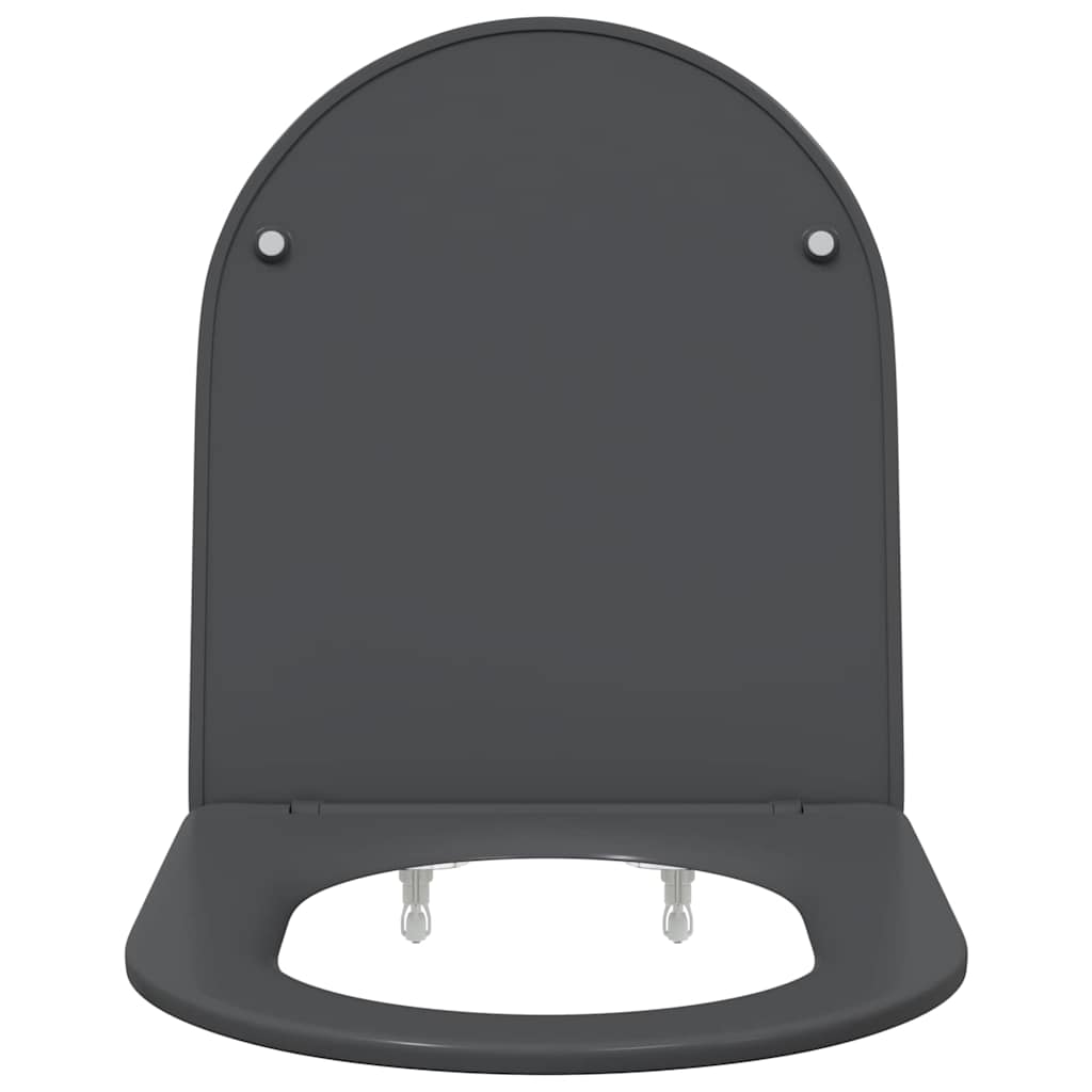 vidaXL Λεκάνη Ανθρακί 44 x 36,4 x 3,4 εκ. Δυροπλάστ