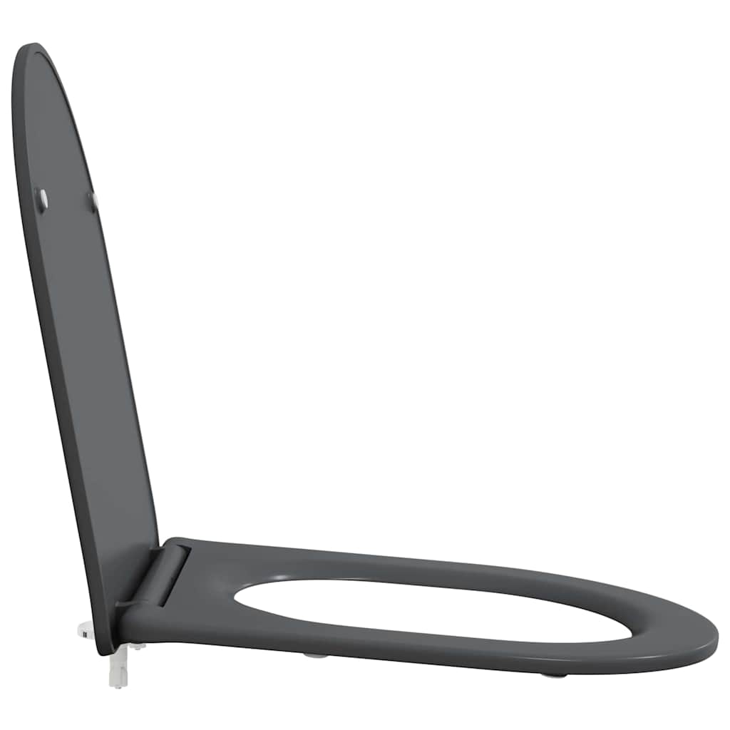 vidaXL Λεκάνη Ανθρακί 44 x 36,4 x 3,4 εκ. Δυροπλάστ