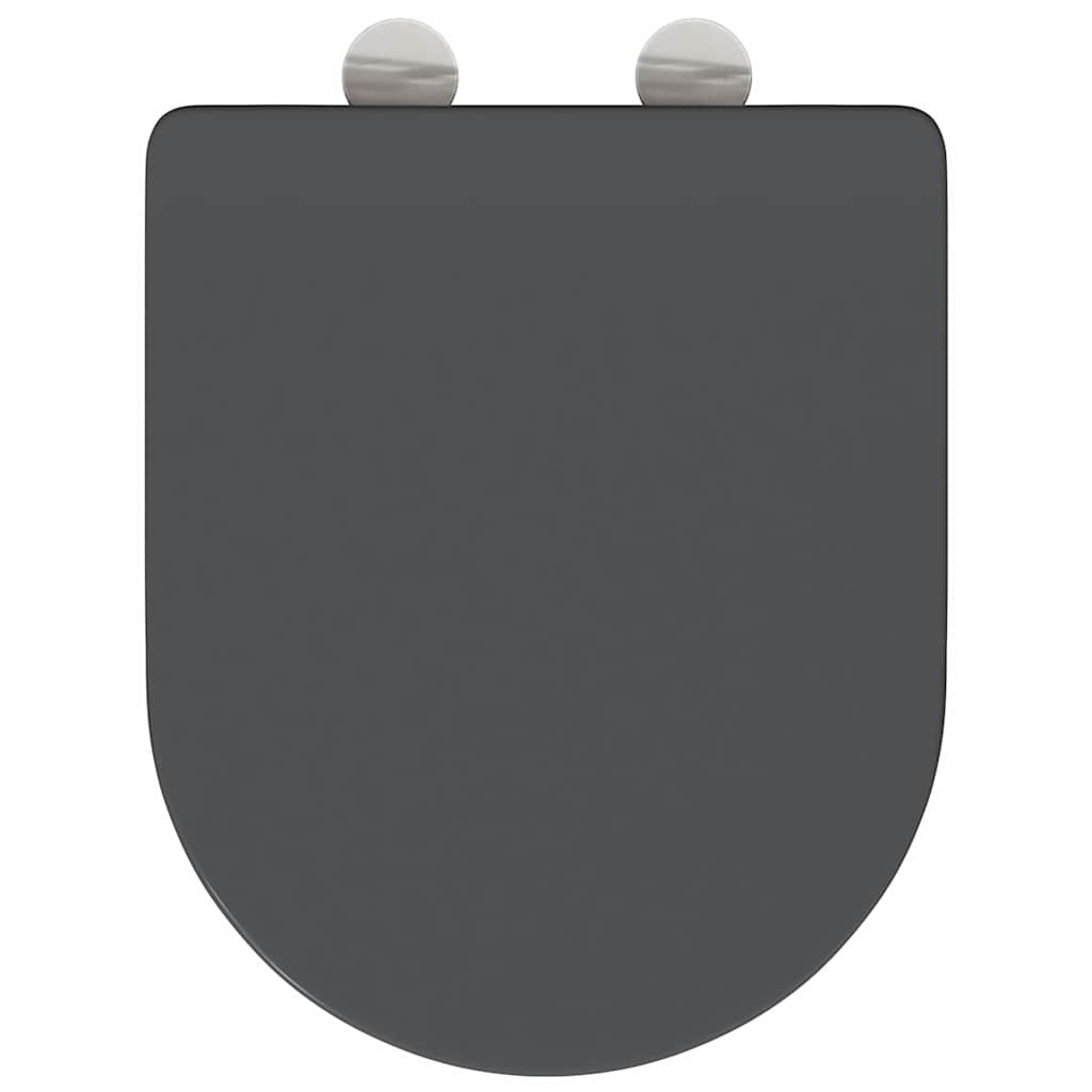 vidaXL Λεκάνη Ανθρακί 44 x 36,4 x 3,4 εκ. Δυροπλάστ