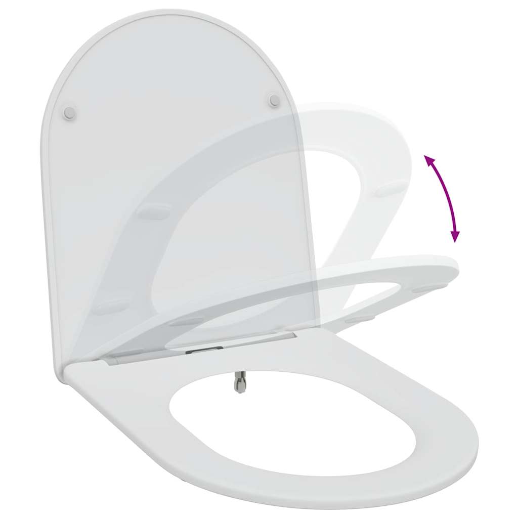 vidaXL Λεκάνη Λευκό 47 x 36 x 3,4 εκ Δυροπλάστ