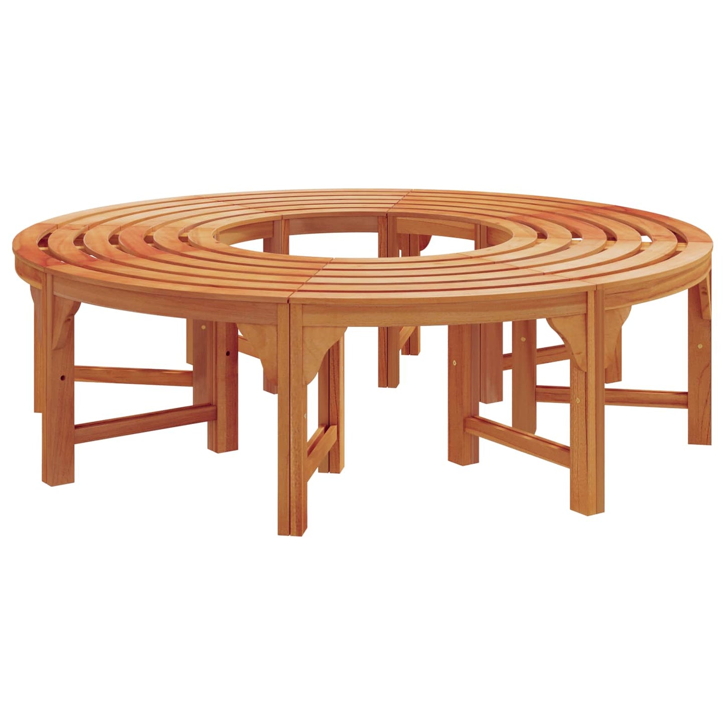 vidaXL Παγκάκι Δέντρου 2 pcs Φυσικό 160 x 80 x 45cm