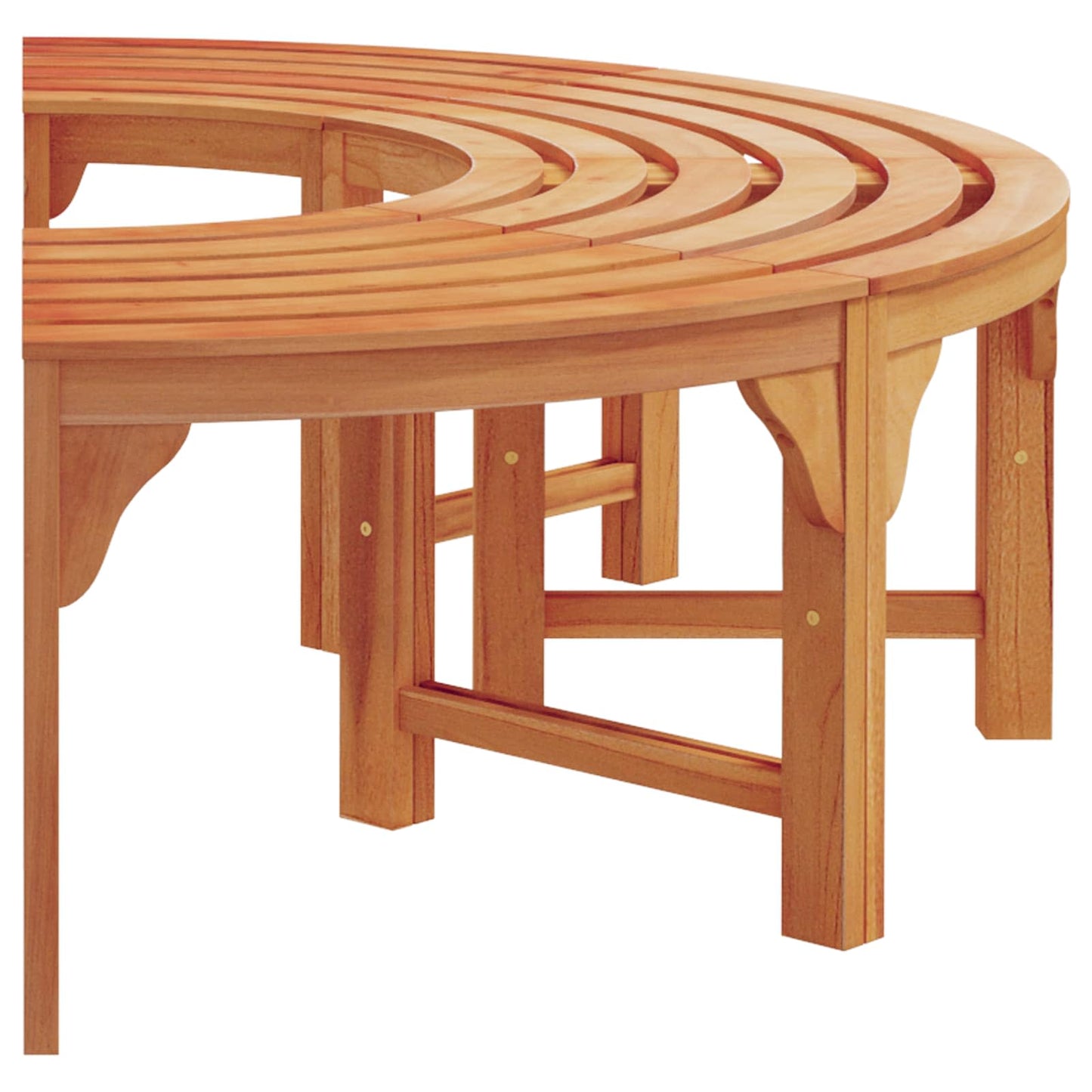 vidaXL Παγκάκι Δέντρου 2 pcs Φυσικό 160 x 80 x 45cm