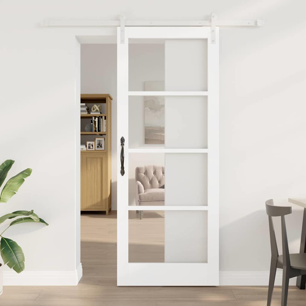 vidaXL Συρόμενη Πόρτα ORKDAL Λευκό 83 x 211 εκ.