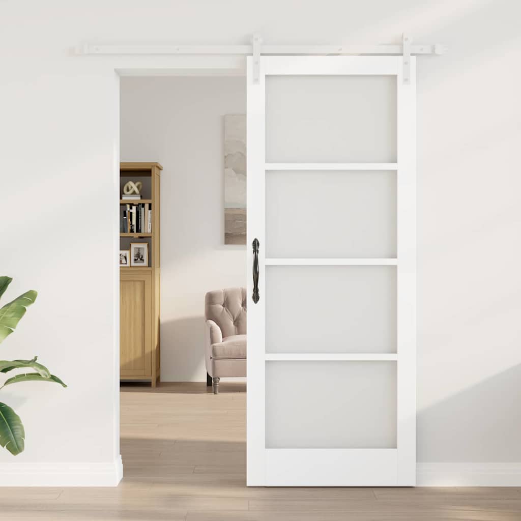 vidaXL Συρόμενη Πόρτα ORKDAL Λευκό 83 x 211 εκ.