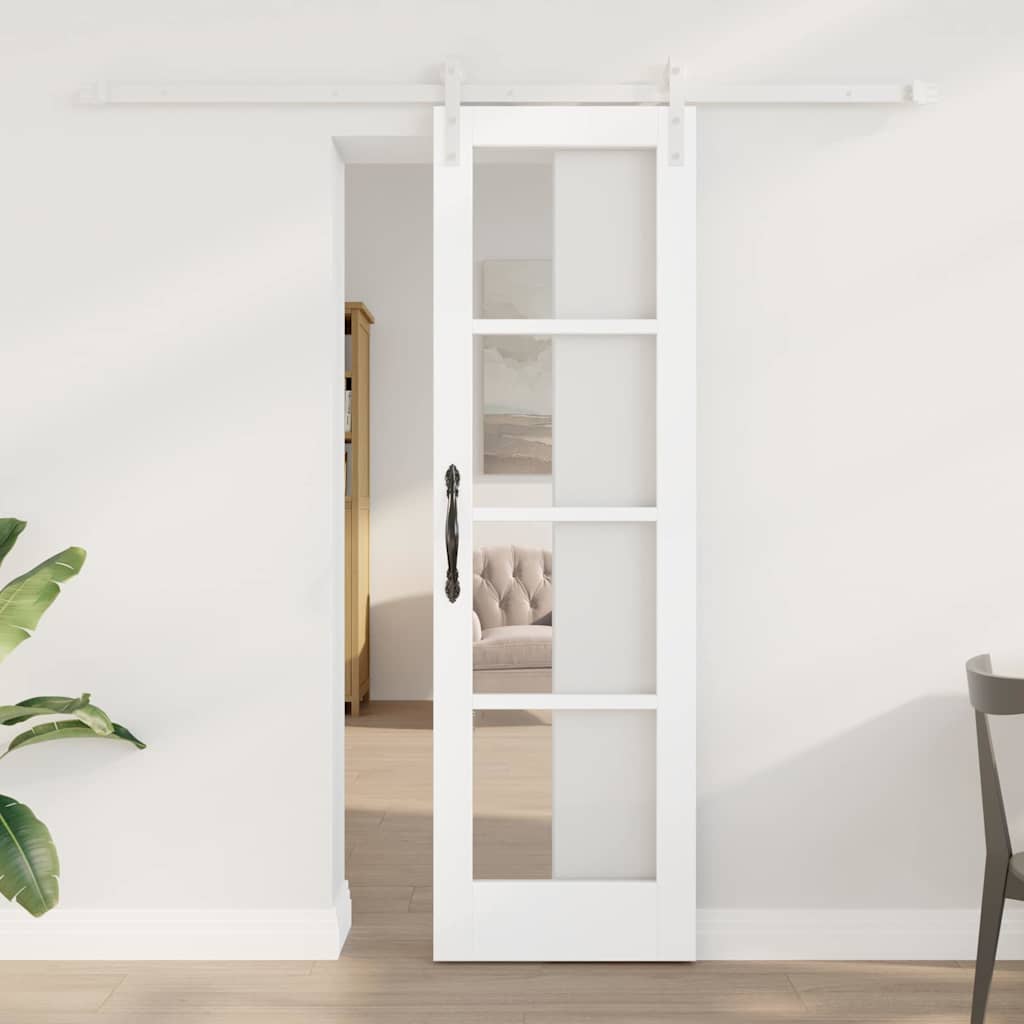 vidaXL Συρόμενη Πόρτα ORKDAL Λευκό 61 x 198,5 εκ.