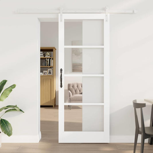 vidaXL Συρόμενη Πόρτα ORKDAL Λευκό 83 x 211 εκ.