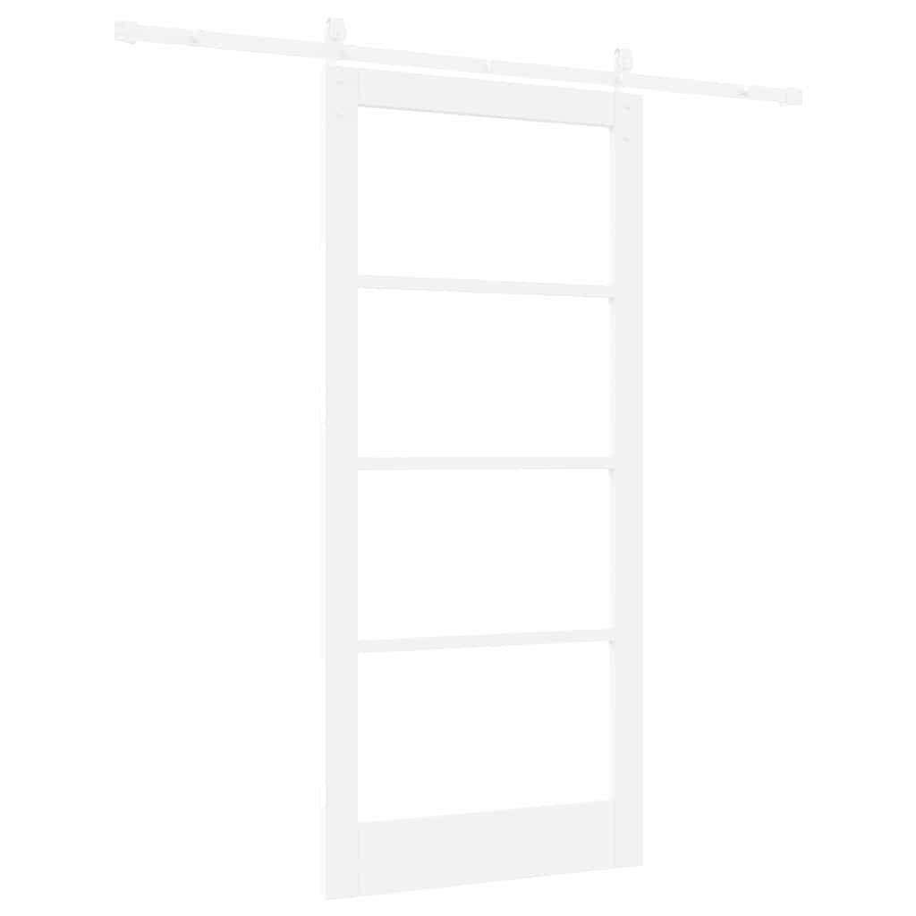 vidaXL Συρόμενη Πόρτα ORKDAL Λευκό 93 x 202 cm