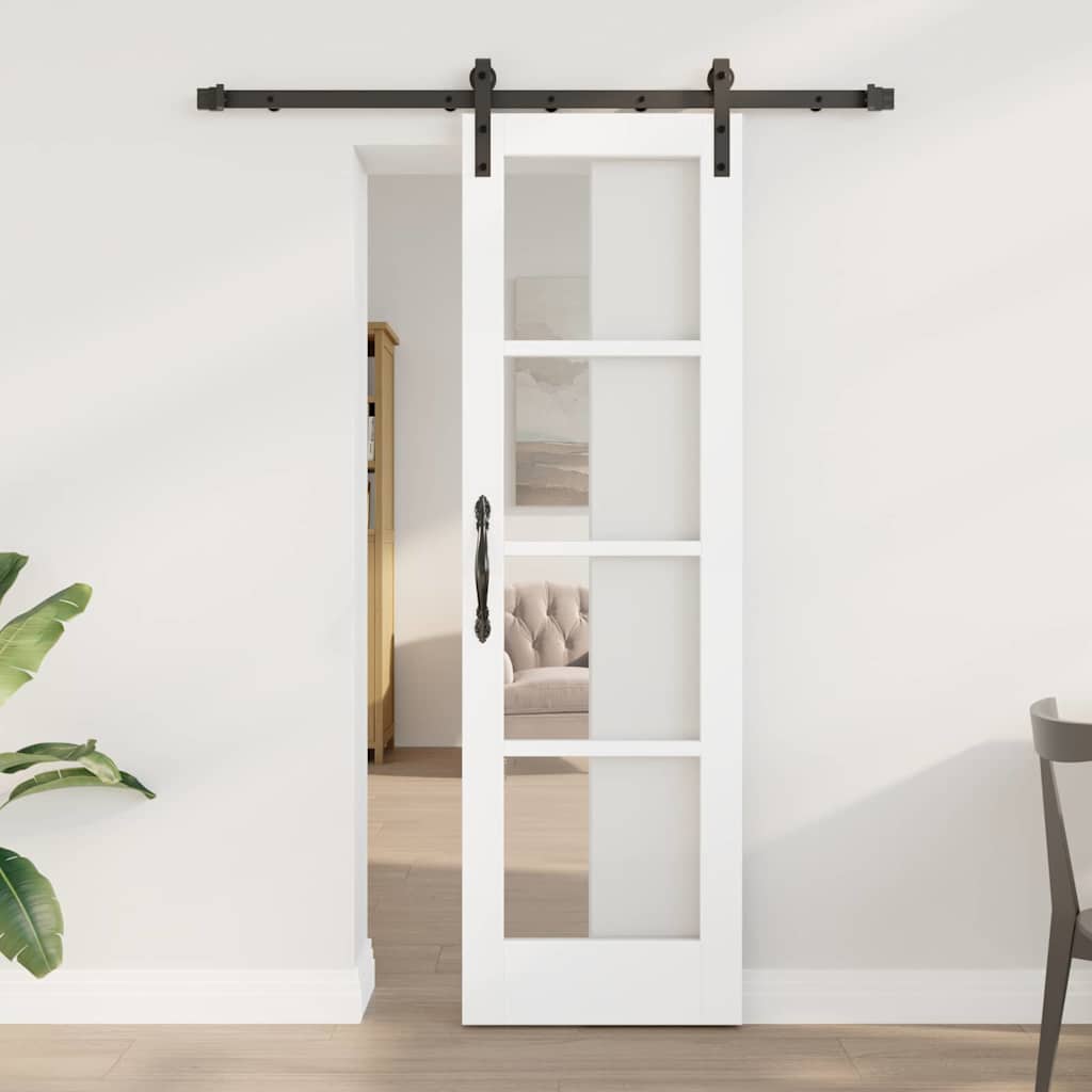 vidaXL Συρόμενη Πόρτα ORKDAL Λευκό 61 x 198,5 εκ.