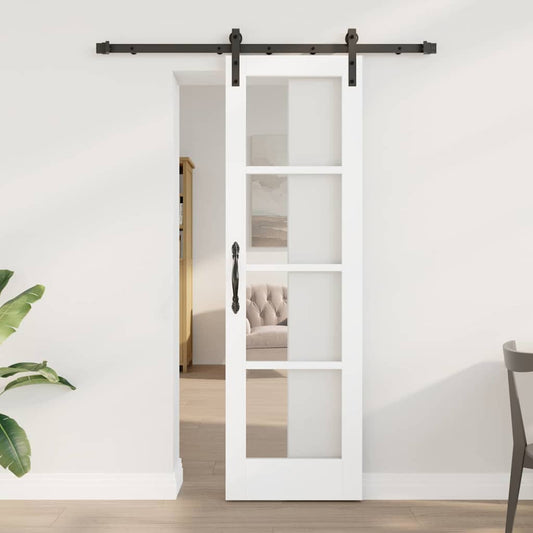 vidaXL Συρόμενη Πόρτα ORKDAL Λευκό 61 x 198,5 εκ.