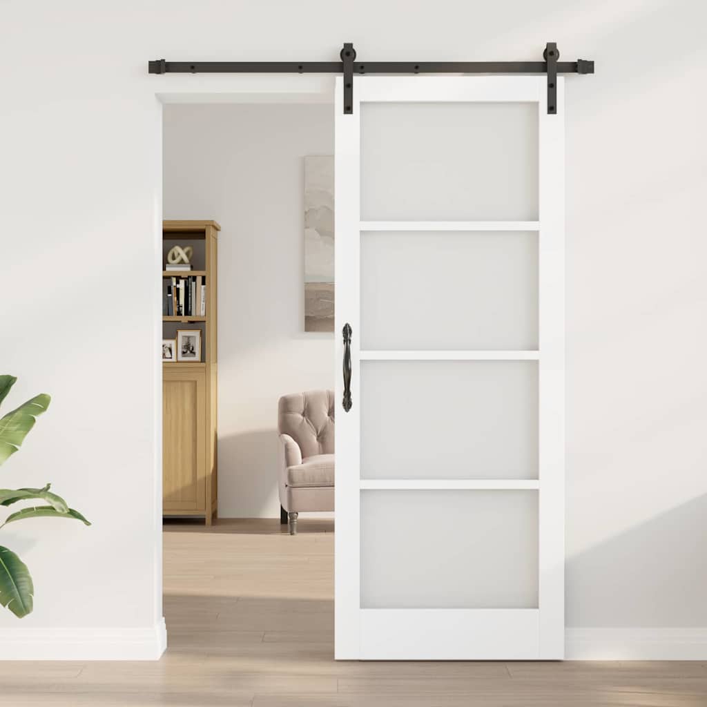 vidaXL Συρόμενη Πόρτα ORKDAL Λευκό 83 x 211 εκ.