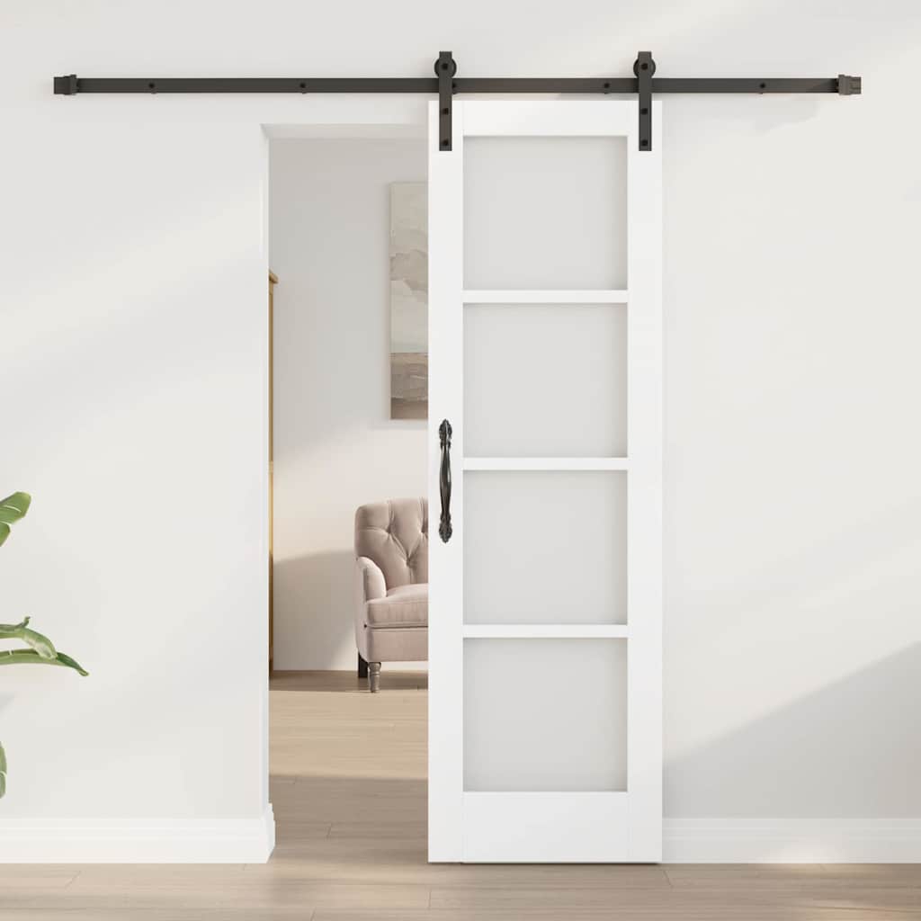 vidaXL Συρόμενη Πόρτα ORKDAL Λευκό 61 x 198,5 εκ.