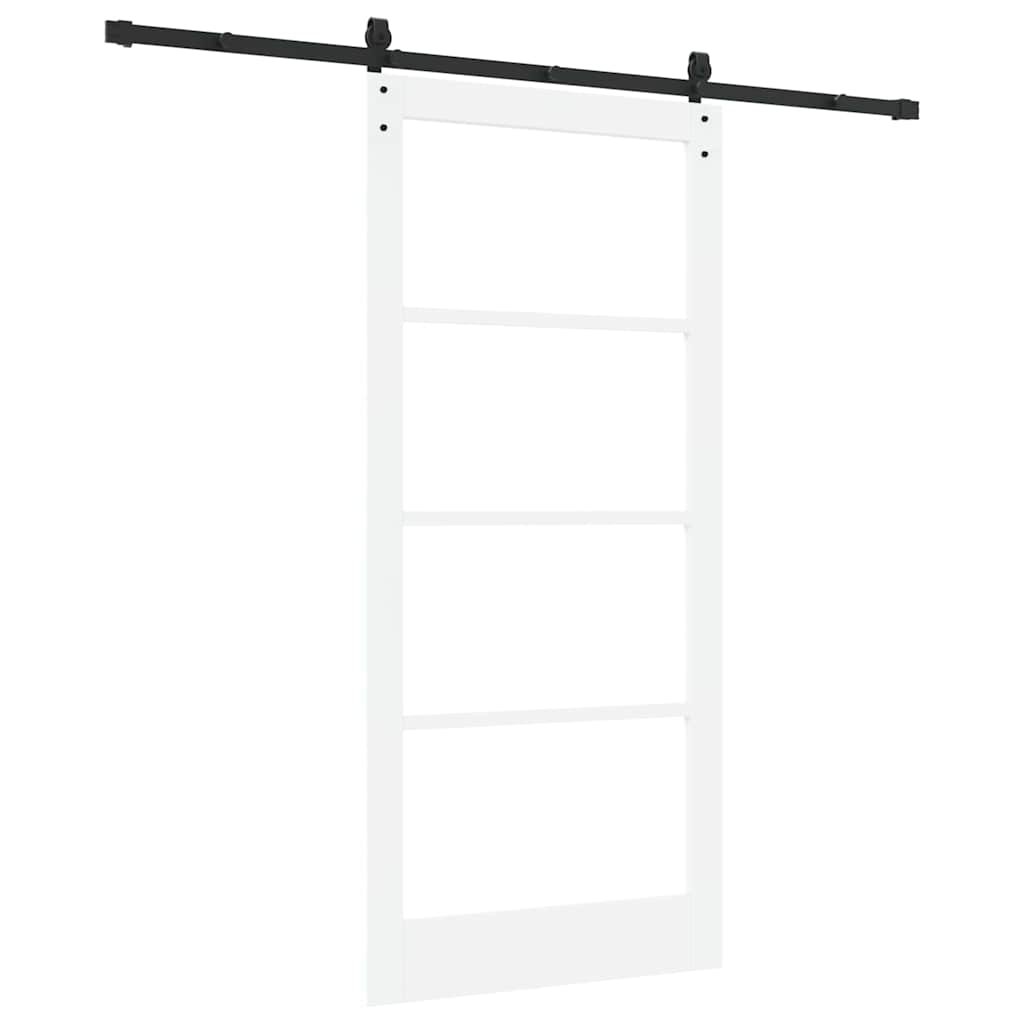 vidaXL Συρόμενη Πόρτα ORKDAL Λευκό 93 x 202 cm