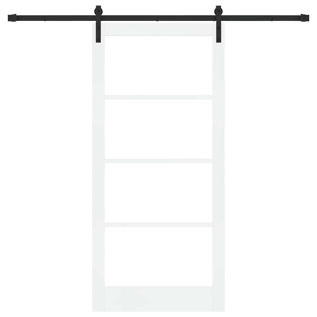 vidaXL Συρόμενη Πόρτα ORKDAL Λευκό 93 x 202 cm