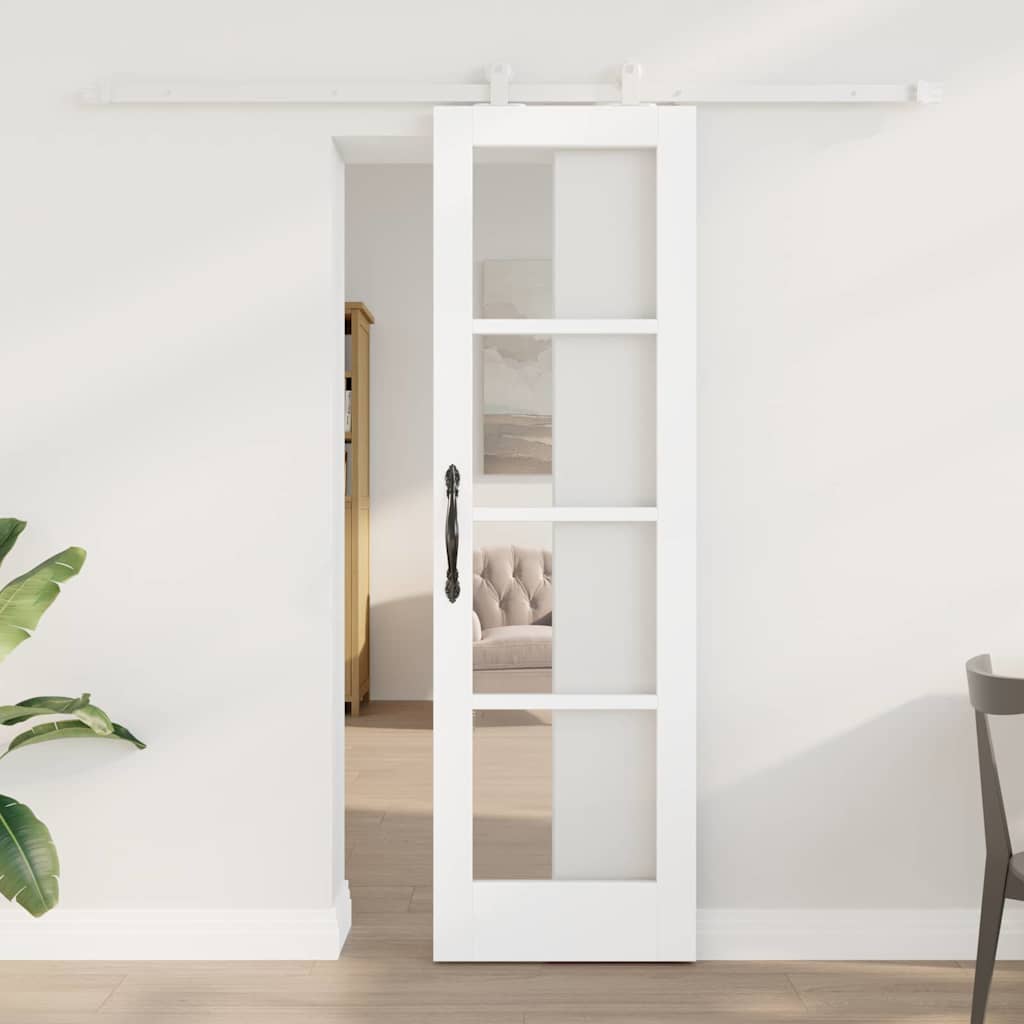 vidaXL Συρόμενη Πόρτα ORKDAL 61 x 198,5 εκ. Λευκό