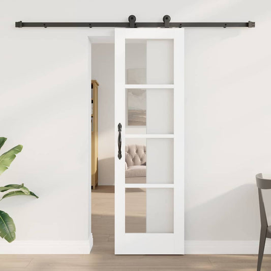 vidaXL Συρόμενη Πόρτα ORKDAL Λευκό 61 x 198,5 εκ.