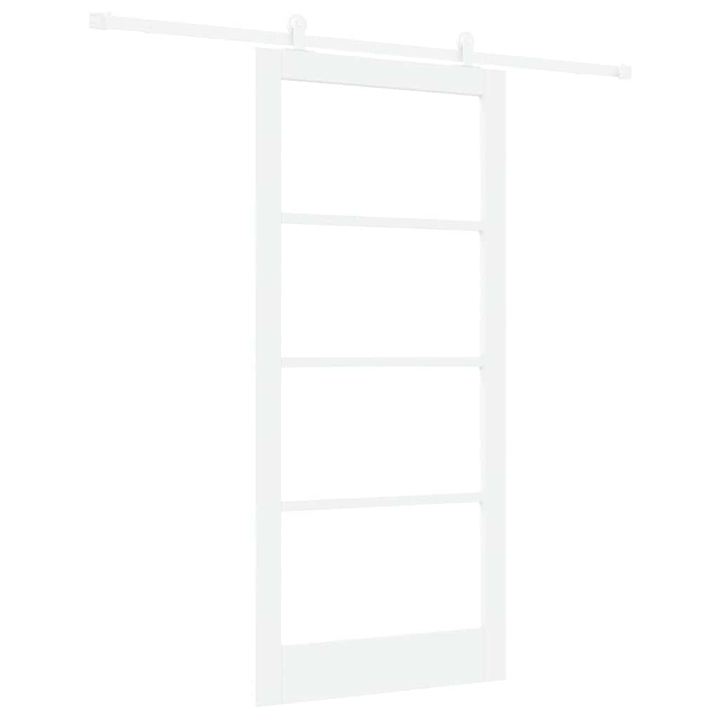vidaXL Συρόμενη Πόρτα ORKDAL Λευκό 93 x 202 cm