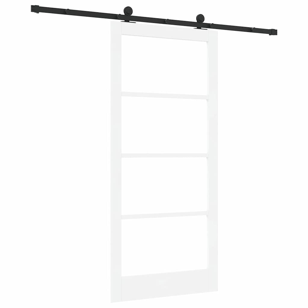 vidaXL Συρόμενη Πόρτα ORKDAL Λευκό 93 x 202 cm
