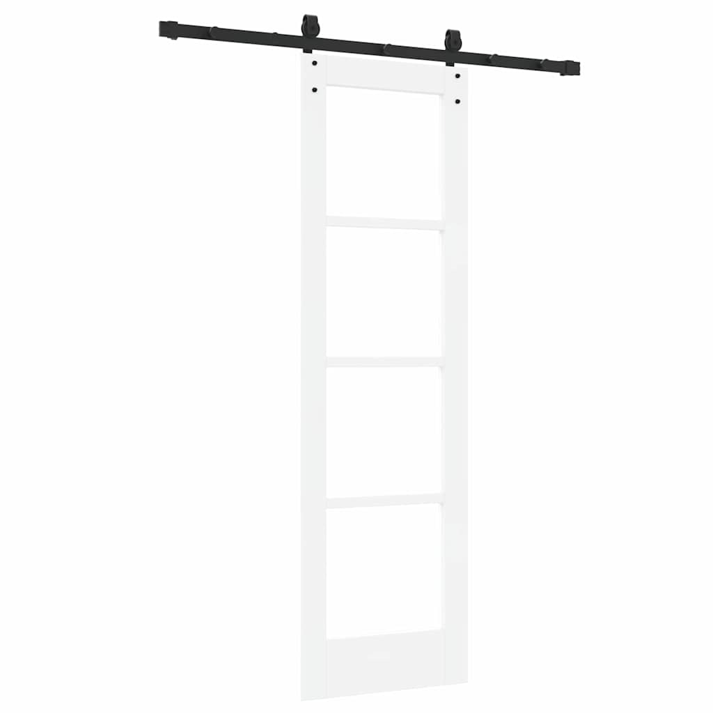 vidaXL Συρόμενη Πόρτα ORKDAL 61 x 198,5 εκ. Λευκό