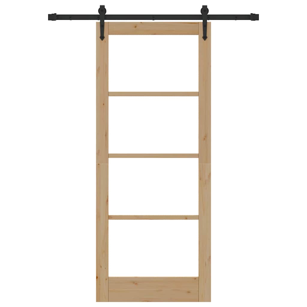 vidaXL Συρόμενη Πόρτα με Σετ Εξαρτημάτων 'ORKDAL'83x202 εκ.