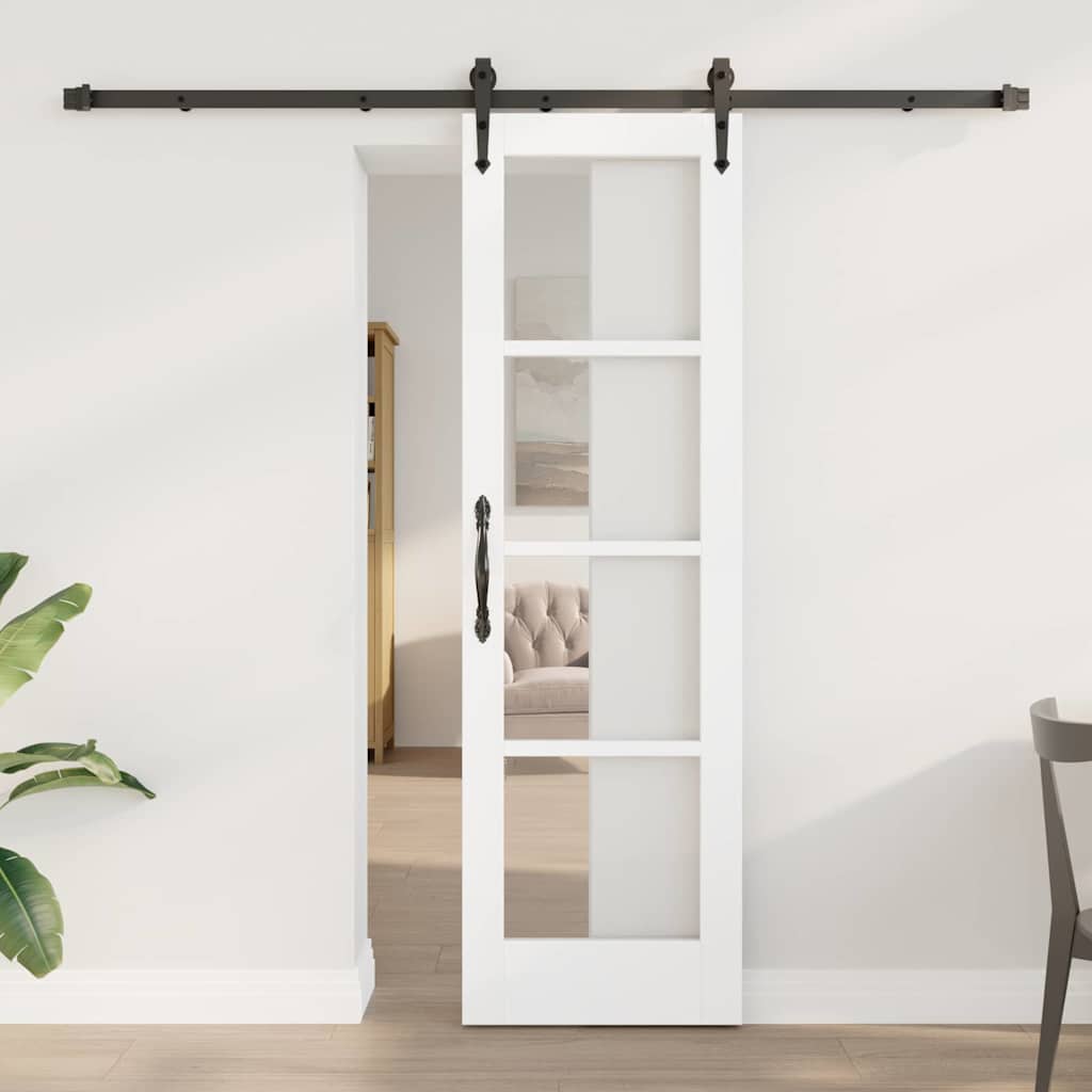 vidaXL Συρόμενη Πόρτα ORKDAL 61 x 198,5 εκ. Λευκό