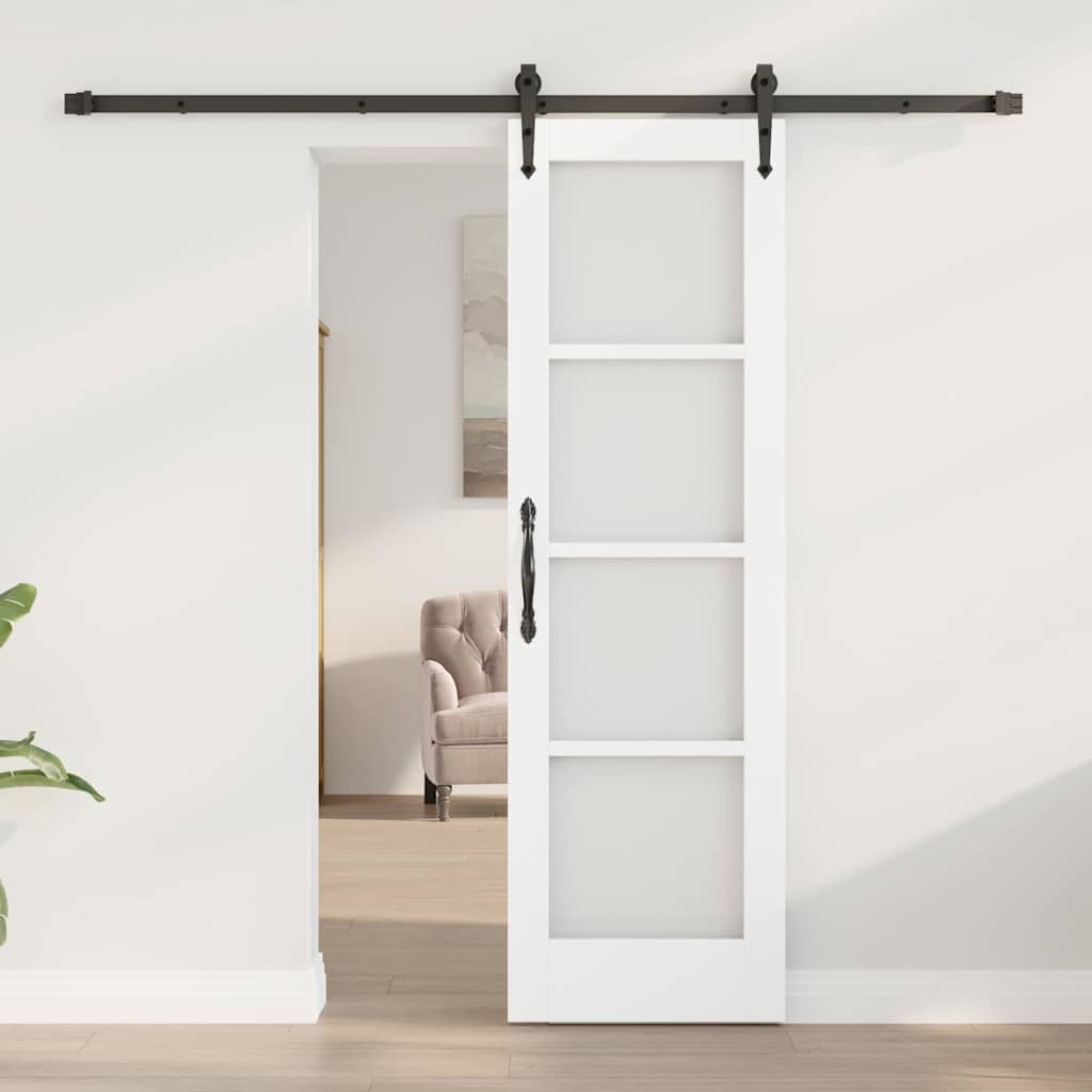 vidaXL Συρόμενη Πόρτα ORKDAL 61 x 198,5 εκ. Λευκό
