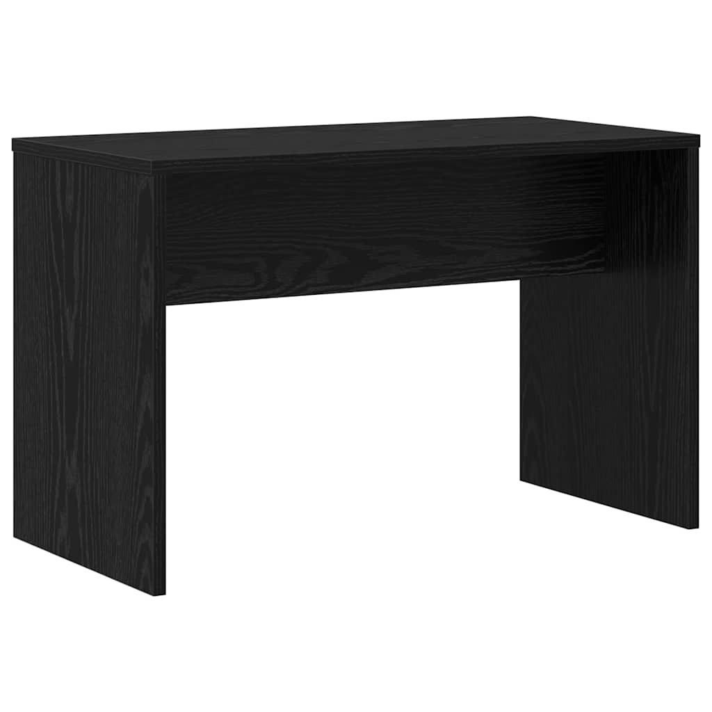 vidaXL Σετ Τραπέζι Μακιγιάζ LED 2 τμχ. Μαύρη Οξυά 86,5 x 35 x 136 cm