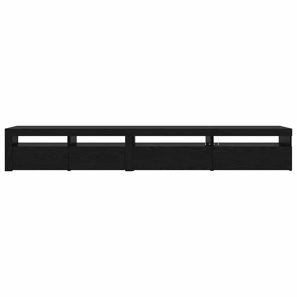 vidaXL Σετ επίπλου τηλεόρασης 3 pcs Μαύρη Οξυά 270 x 35 x 40 εκ