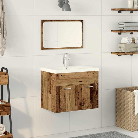 vidaXL Σετ Άλλο Ξύλινος 60 x 38.5 x 46 cm Ξύλο, Κεραμικό