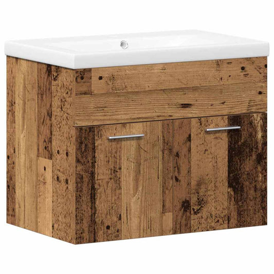 vidaXL Σετ Άλλο Ξύλινος 60 x 38.5 x 46 cm Ξύλο, Κεραμικό