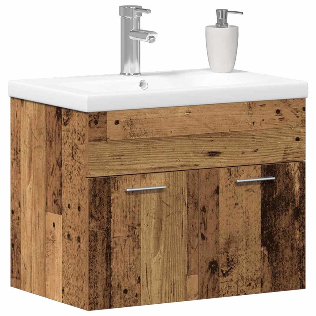 vidaXL Σετ Άλλο Ξύλινος 60 x 38.5 x 46 cm Ξύλο, Κεραμικό