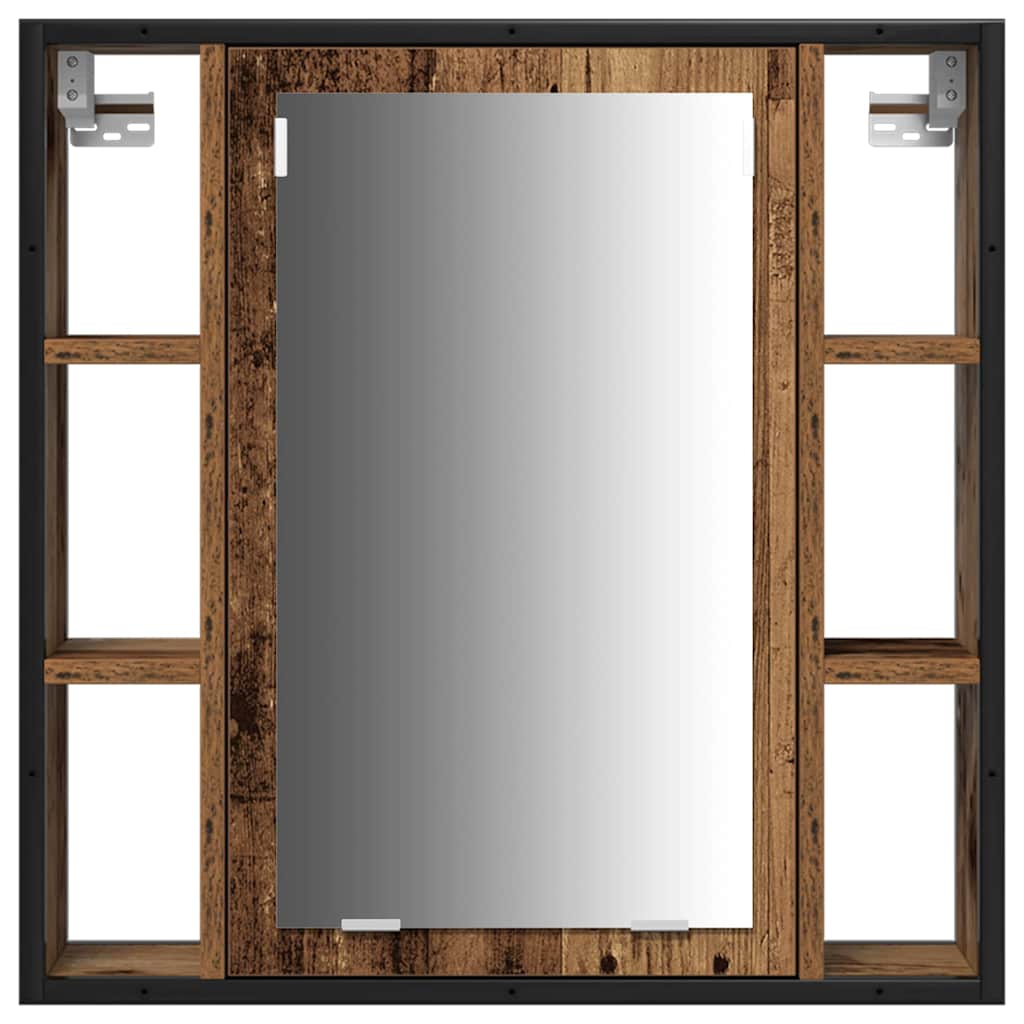 vidaXL Μονάδες Νιπτήρα Μπάνιου 3 τμχ. Καφέ 80 x 30 x 60 cm