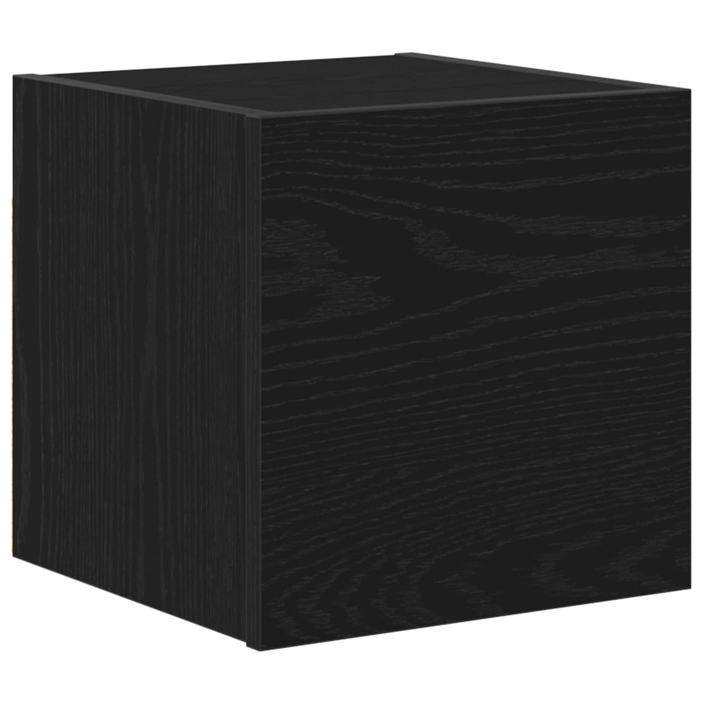 vidaXL Σετ επίπλου τηλεόρασης 7 pcs Μαύρη Οξυά 100 x 30 x 30 cm