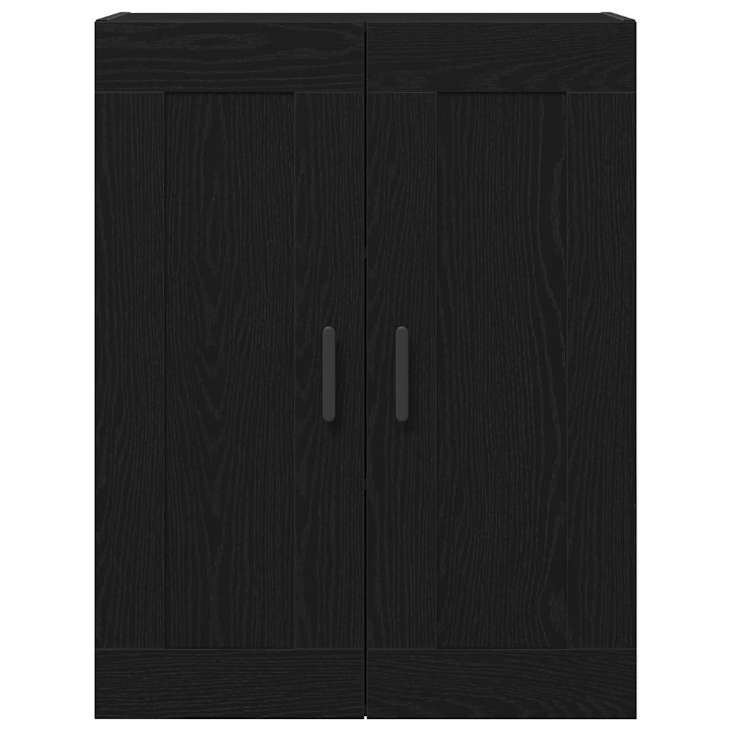 vidaXL Highboard 2 pcs Μαύρη Οξυά 69,5 x 34 x 180 εκ.