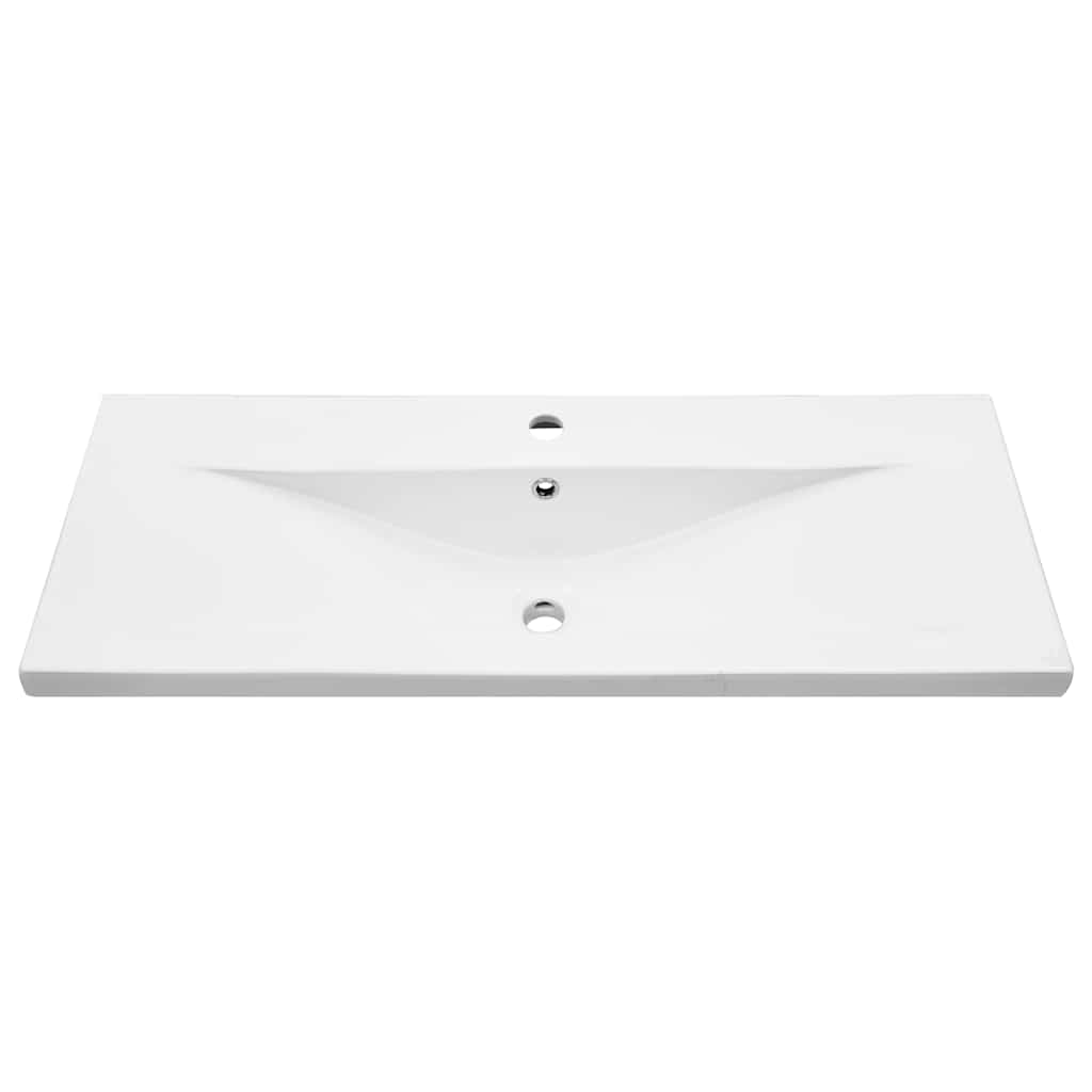 vidaXL Ντουλάπα Νεροχύτη Επιτοίχιο Μαύρη δρυς 100 x 39 x 62 εκ