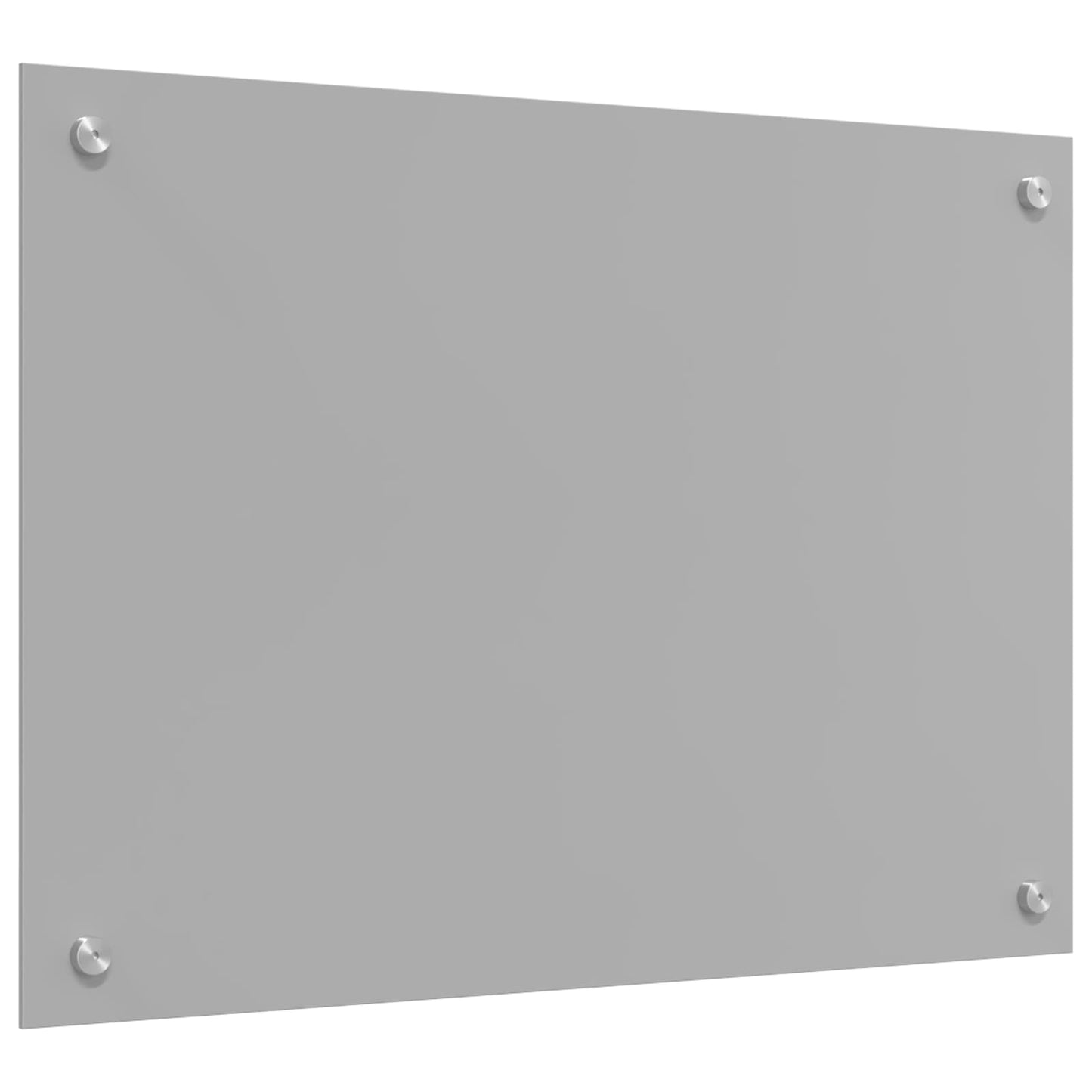 vidaXL Πίσω Πάνελ Κουζίνας Ανοιχτό γκρι 70 x 50 cm σκληρυμένο γυαλί