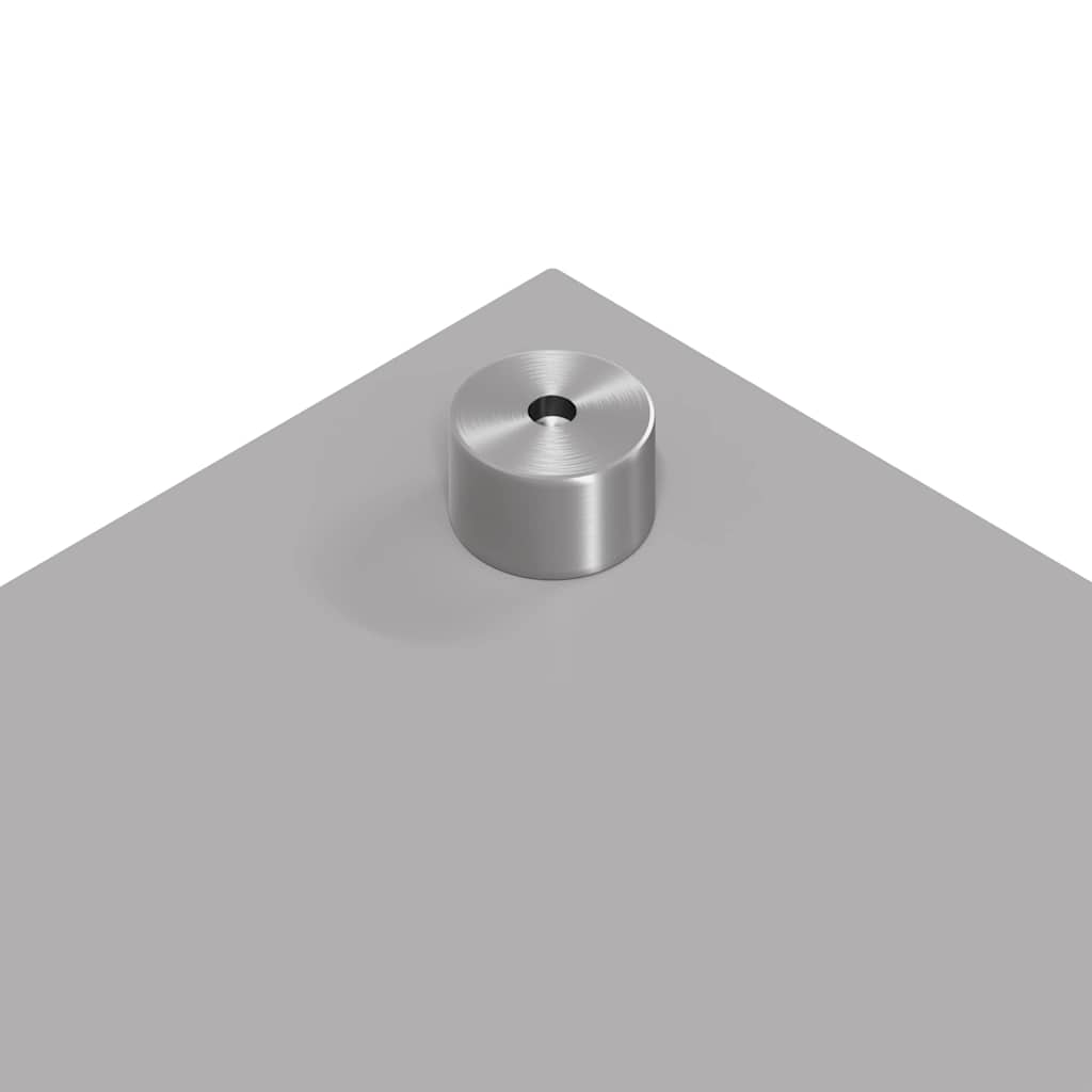 vidaXL Πλάτη κουζίνας Ανοιχτό γκρι 70 x 60 cm σκληρυμένο γυαλί