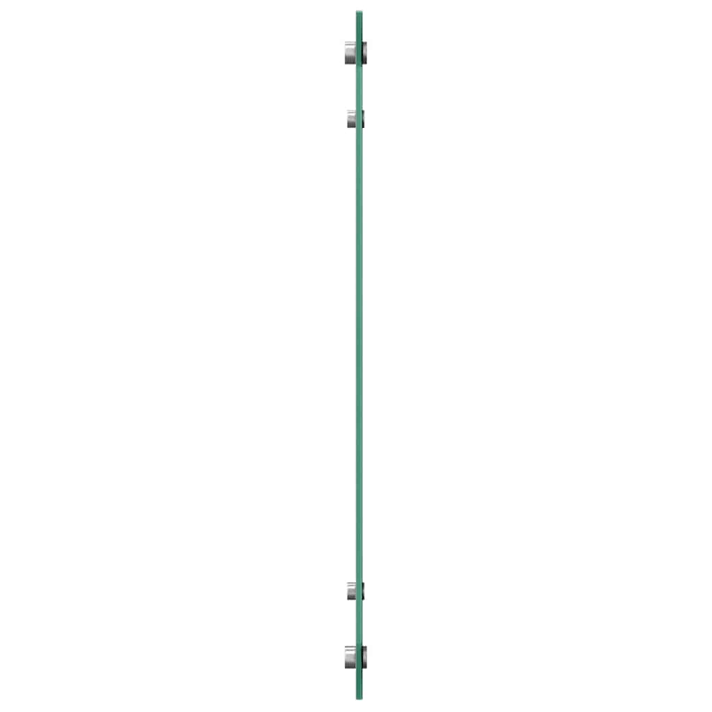 vidaXL Πλάτη κουζίνας Ανοιχτό γκρι 70 x 60 cm σκληρυμένο γυαλί