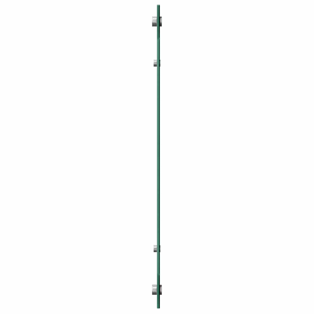 vidaXL Πλάτη κουζίνας Ανοιχτό γκρι 100 x 60 cm σκληρυμένο γυαλί