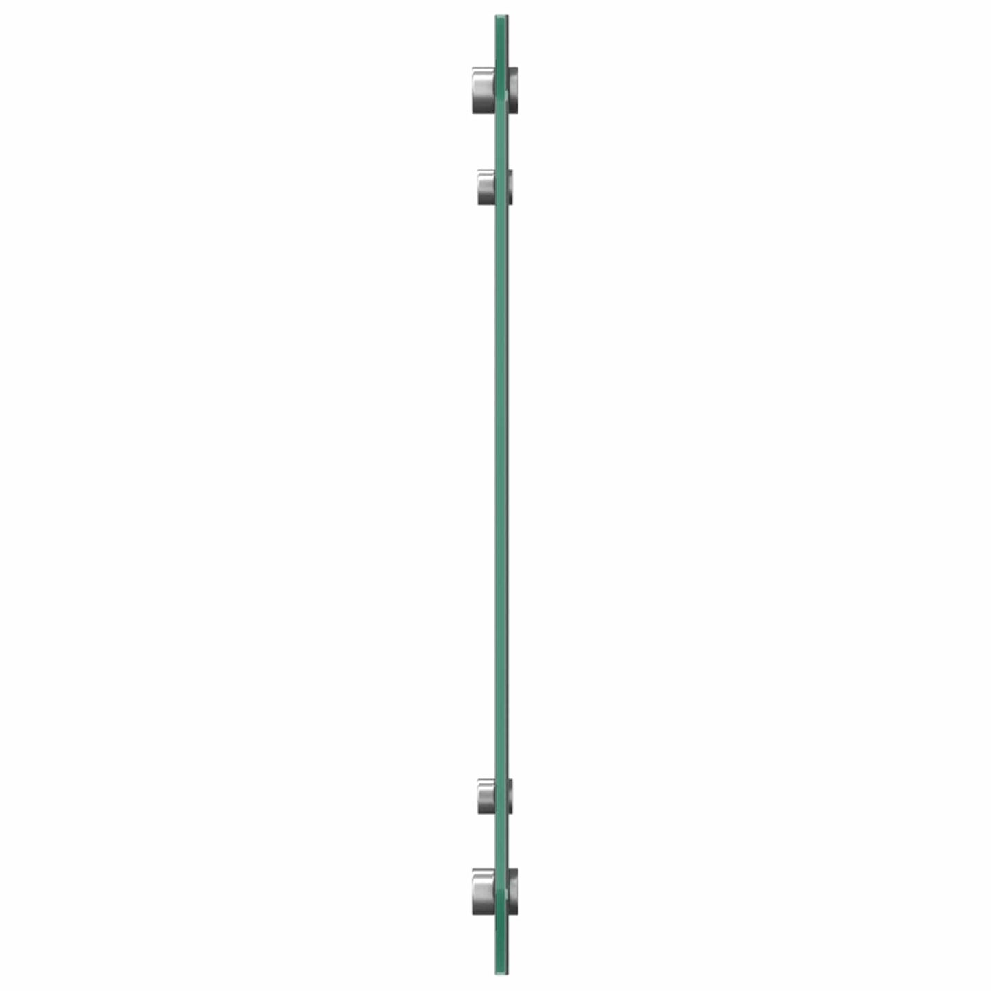vidaXL Πλάτη κουζίνας Σκούρο Γκρι 80 x 40 cm σκληρυμένο γυαλί