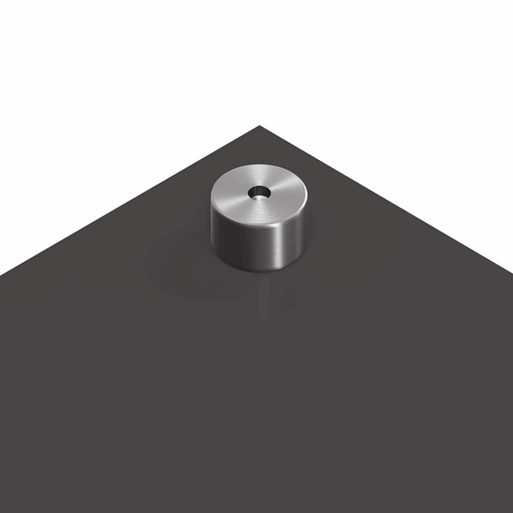 vidaXL Πλάτη κουζίνας Σκούρο Γκρι 80 x 60 cm σκληρυμένο γυαλί