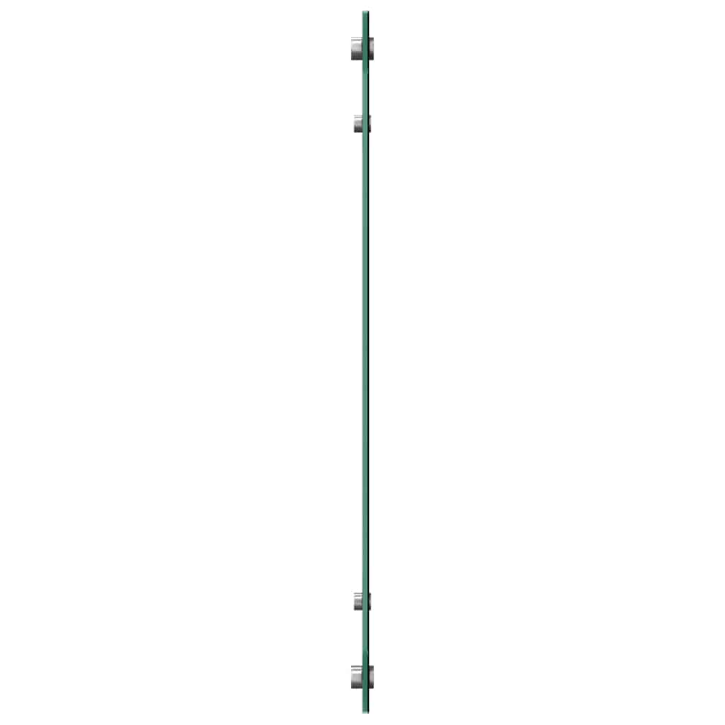 vidaXL Πλάτη κουζίνας Σκούρο Γκρι 80 x 60 cm σκληρυμένο γυαλί