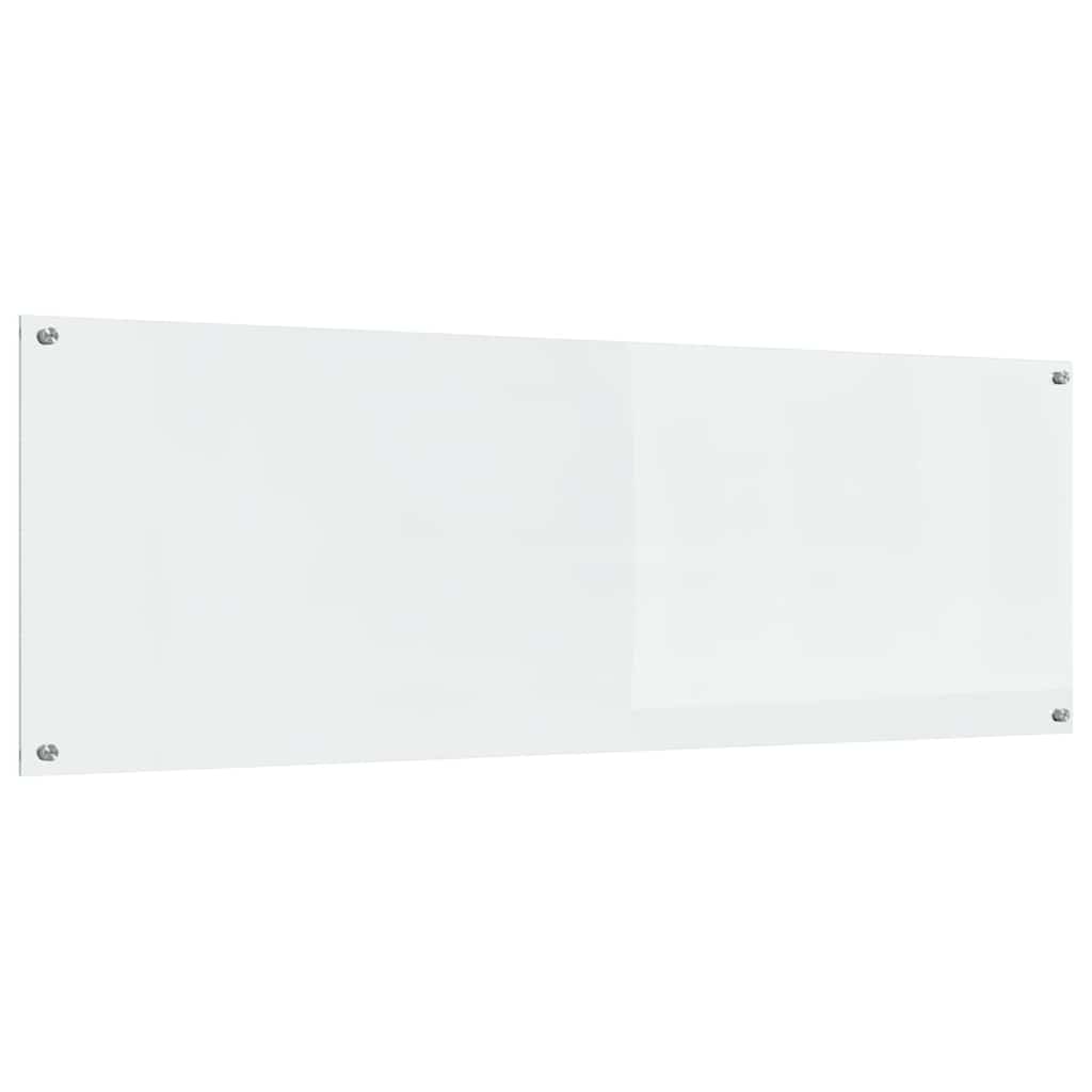 vidaXL Πίσω Πάνελ Κουζίνας Διαφανές 120 x 40 cm σκληρυμένο γυαλί