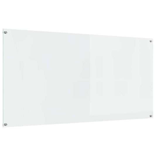 vidaXL Πλάτη κουζίνας Διαφανές 120 x 60 cm σκληρυμένο γυαλί