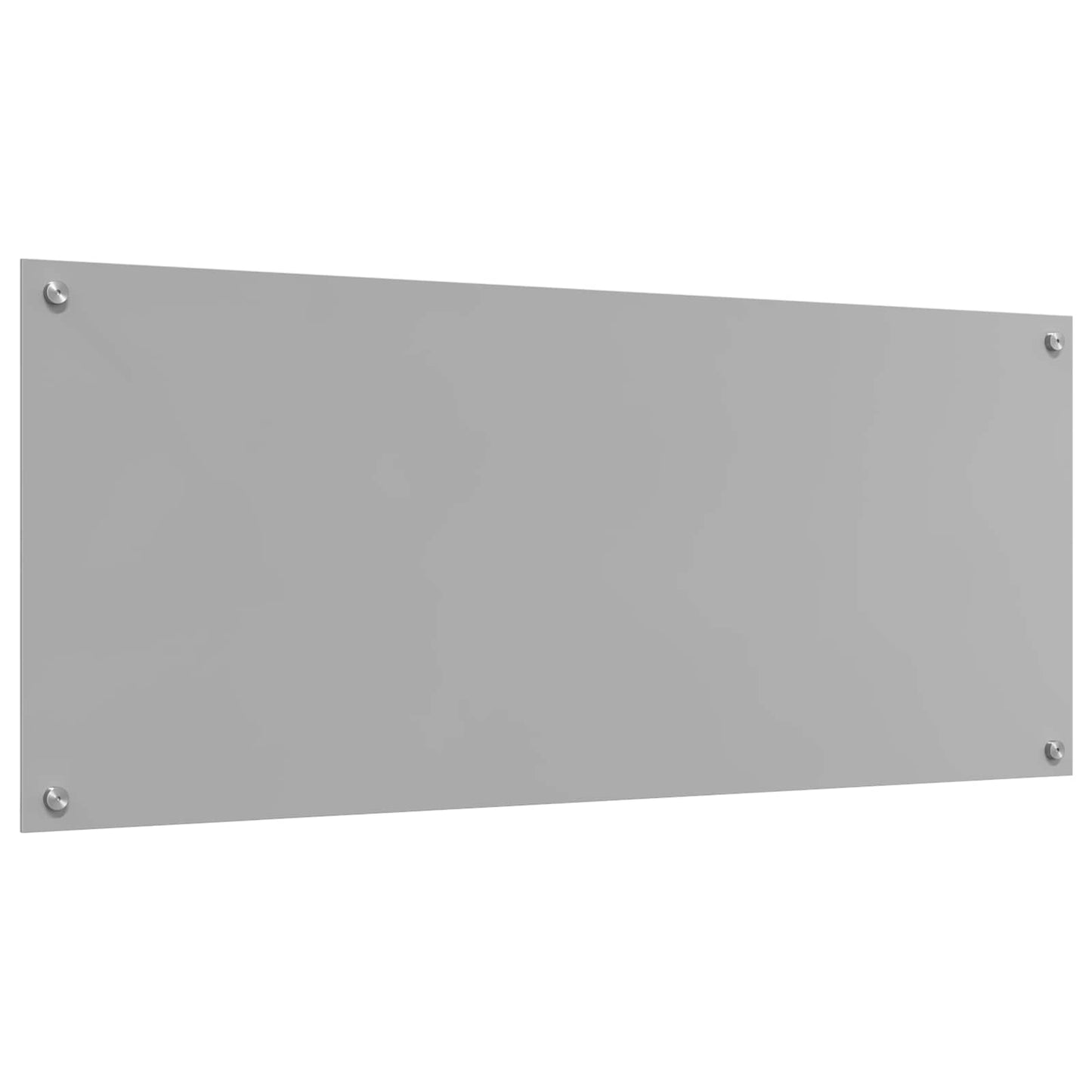 vidaXL Πίσω Πάνελ Κουζίνας Ανοιχτό γκρι 120 x 50 cm σκληρυμένο γυαλί