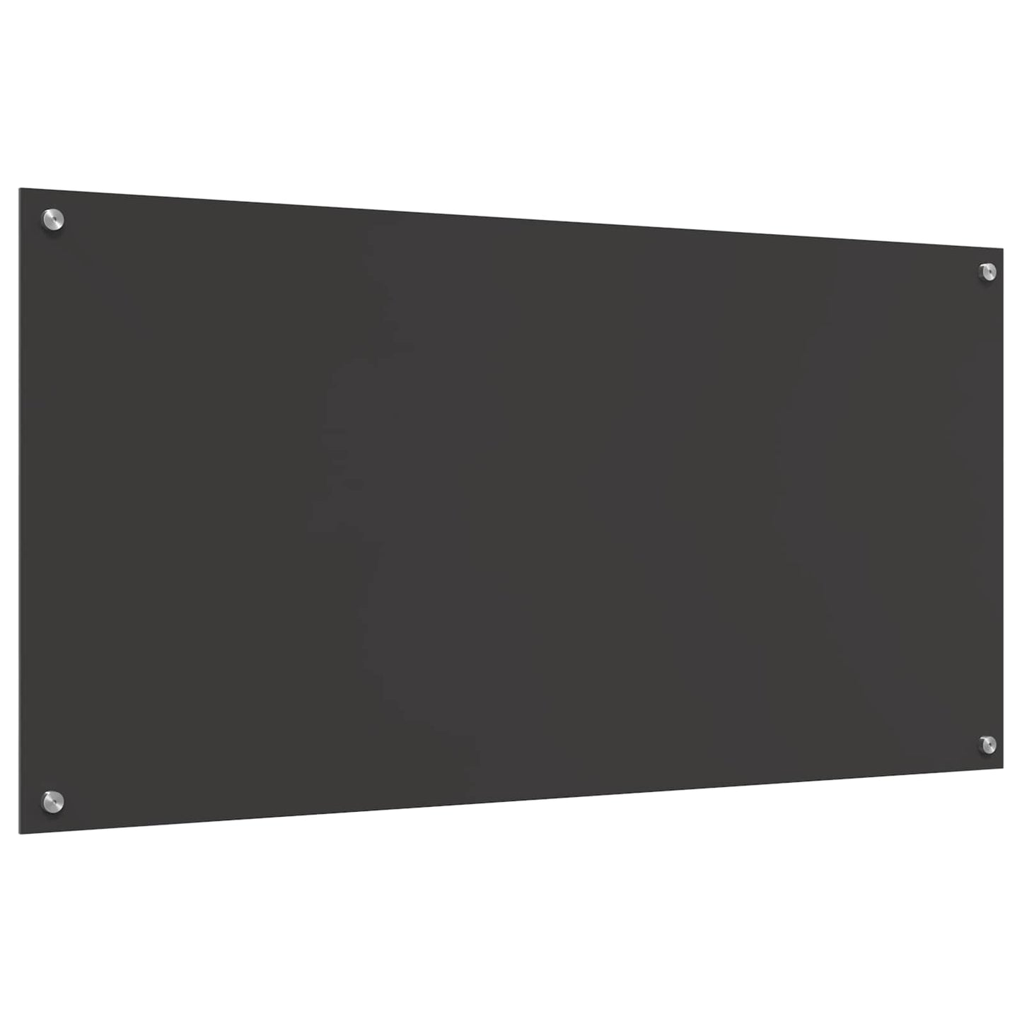 vidaXL Πλάτη κουζίνας Σκούρο Γκρι 120 x 60 cm σκληρυμένο γυαλί