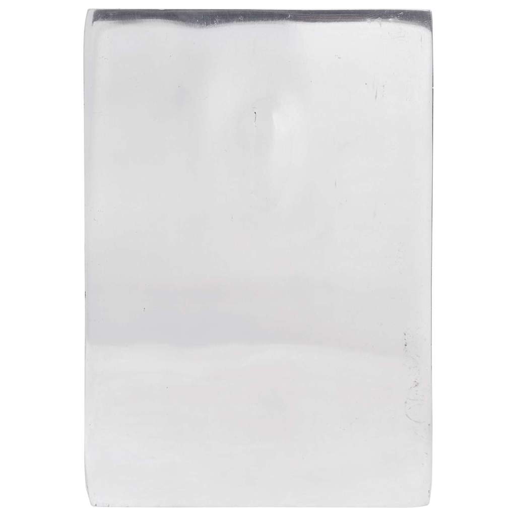 vidaXL Βιβλιοστάτες 2 τεμάχια Ασημί 11x14x17,5 εκ Αλουμίνιο Σαου