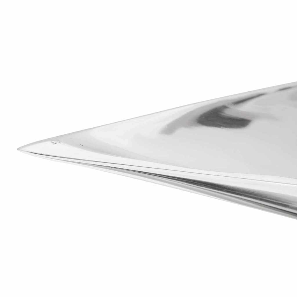 vidaXL Καλάθι Φρούτων Ασημί 60 x 15 x 8 εκ Αλουμίνιο