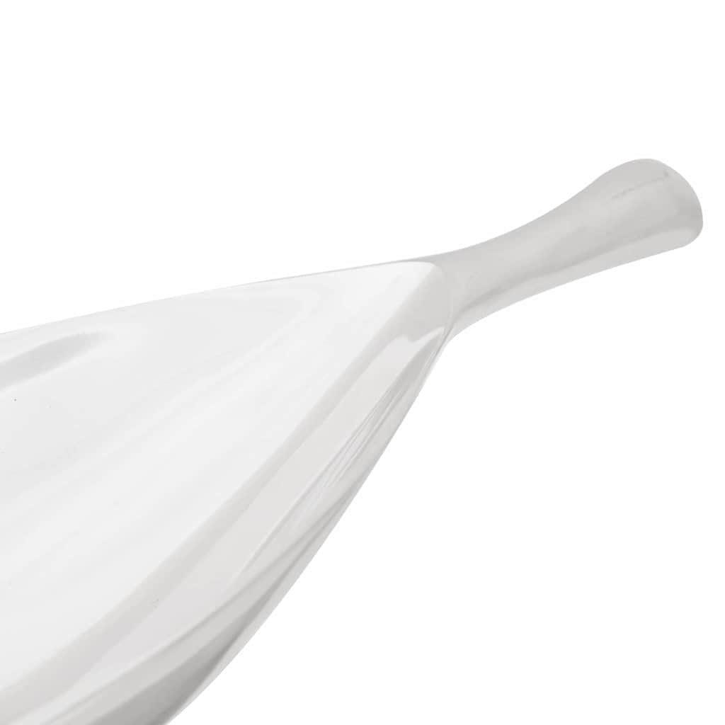 vidaXL Καλάθι Φρούτων Ασημί 60 x 15 x 8 εκ Αλουμίνιο