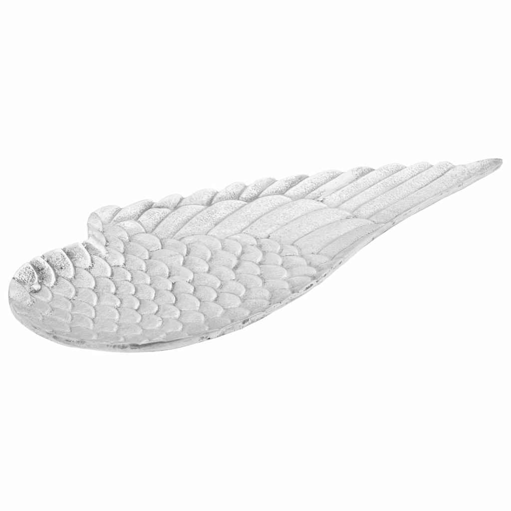 vidaXL Καλάθι Φρούτων 2 pcs Ασημί 40 x 18 x 4 εκ. Αλουμίνιο